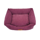Baker & Bray Eco Luxe Orthopaedic Luxury Dog Bed - Rhubarb Red
