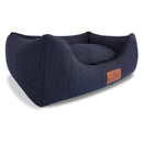 Baker & Bray Eco Comfort Orthopaedic Luxury Dog Bed - Navy Blue