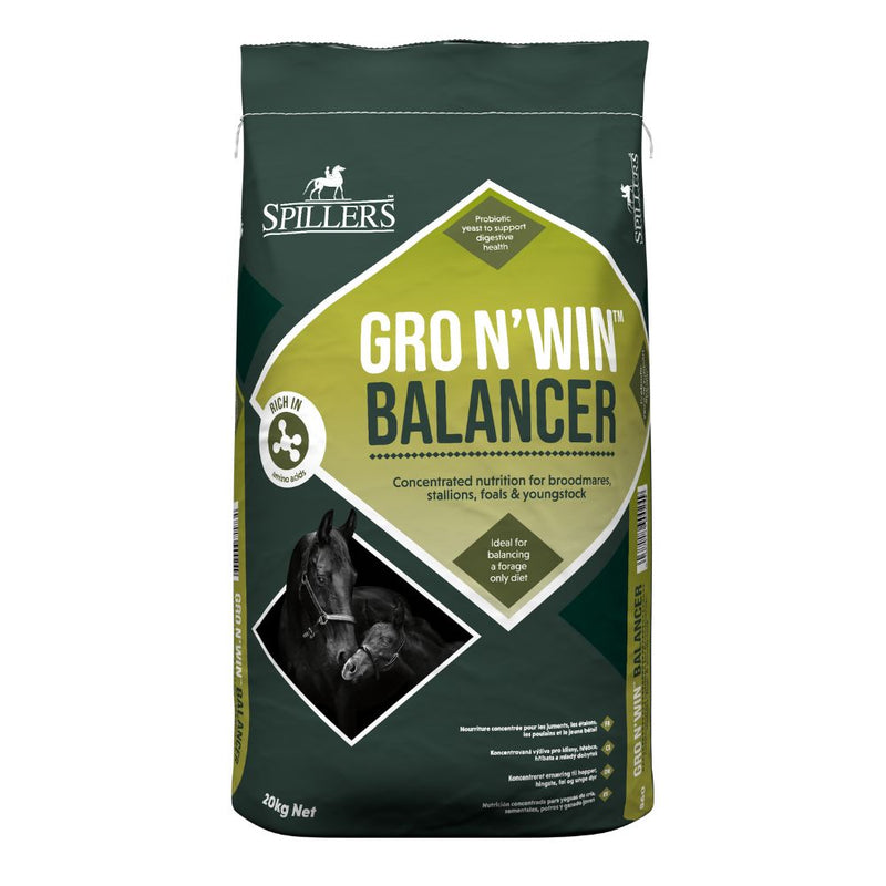 Spillers Gro n Win Horse Feed Balancer 20kg - Percys Pet Products