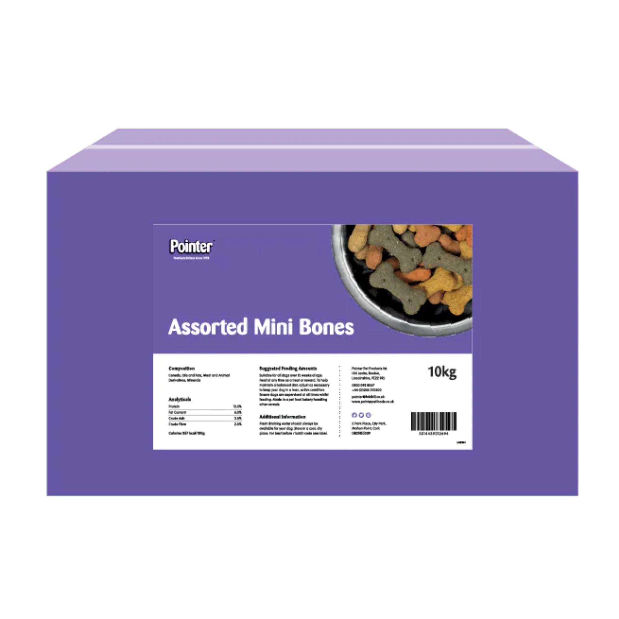Produktbild von Ofengebackene Knochen Chewdles Charcoal Bones Für Hunde – 10 Kg