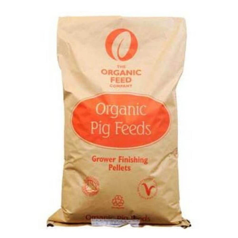 Allen & Page Organic Pig Grower Finisher Pellets - 20kg - Percys Pet Products