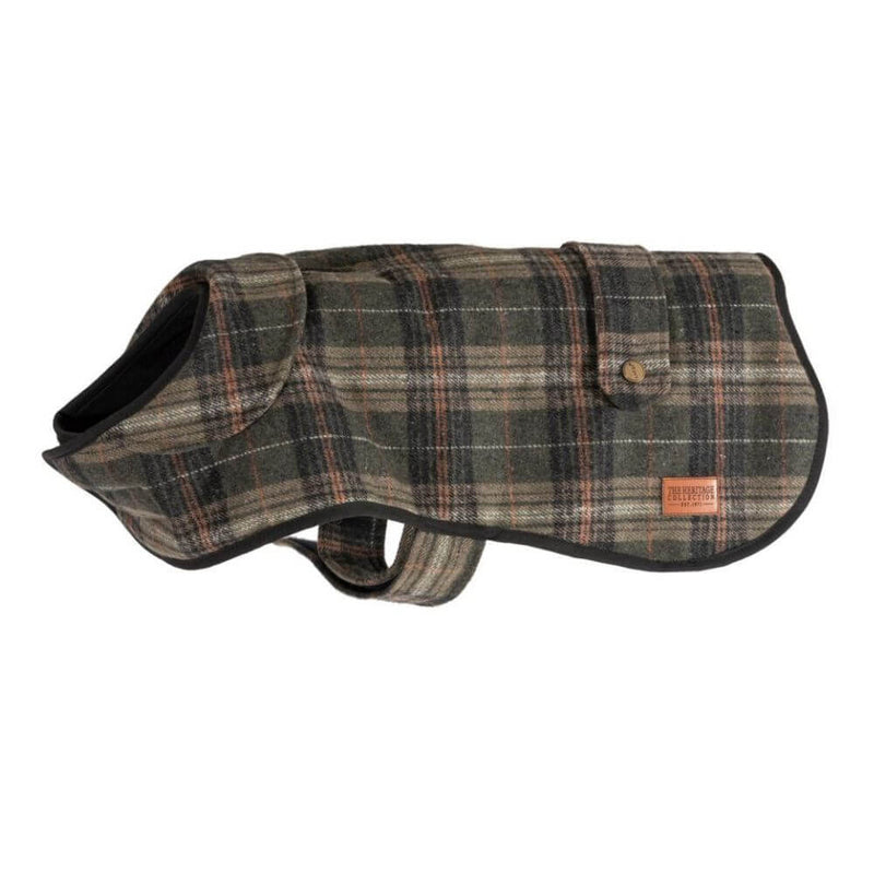 Ancol Heritage Green Check Dog Coat - Percys Pet Products