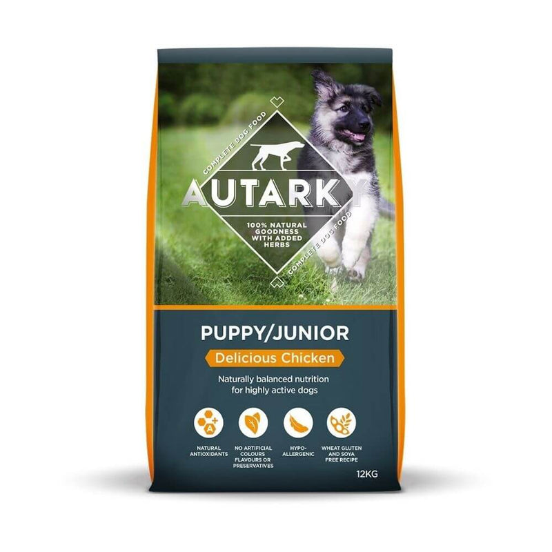 Autarky Delicious Chicken Junior Puppy Dog Food - Percys Pet Products
