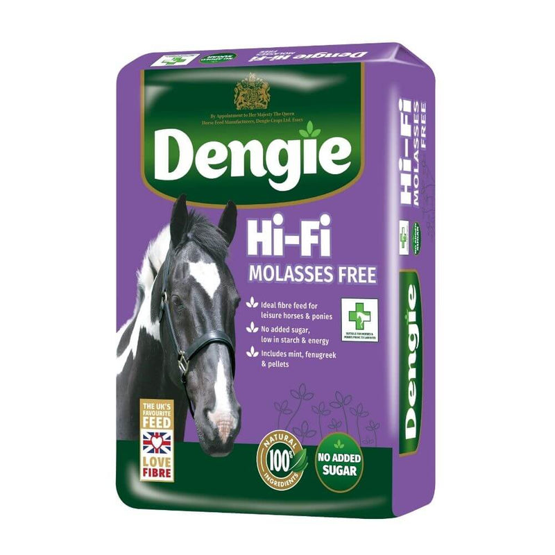 Dengie Hi-Fi Molasses Free 20kg - Percys Pet Products