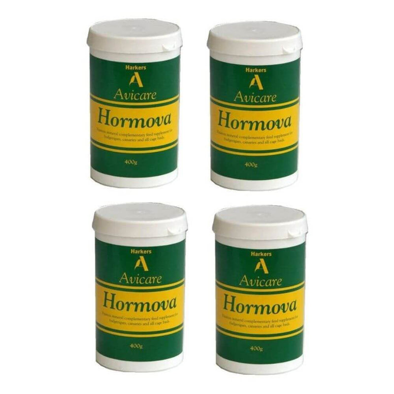 Harkers Hormova Feed Supplement for Caged Birds 6 x 400g - Percys Pet Products