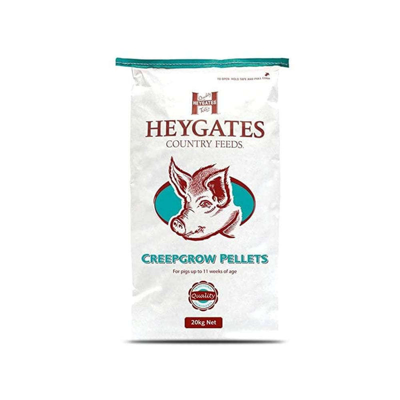 Heygates Pig Creepgrow Pellets 20kg - Percys Pet Products