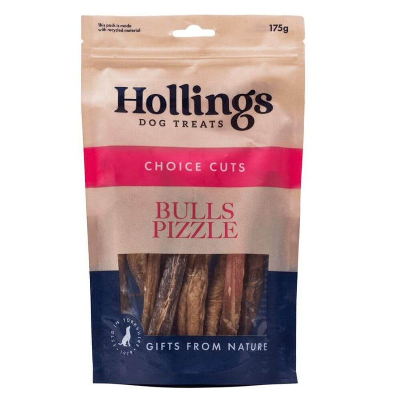 Hollings Bulls Pizzle Pre Pack 10 x 175g - Percys Pet Products