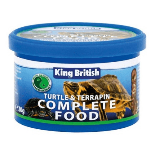 King British Turtle and Terrapin Complete Food - 80g x 6 - Percys Pet Products