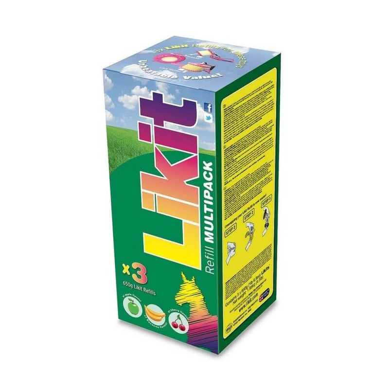 Likit Multipack Horse & Pony Licks 3 x 650g - Percys Pet Products