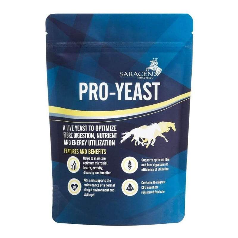 Saracen Pro-Yeast - Digestion Supplement for Horses 1kg - Percys Pet Products