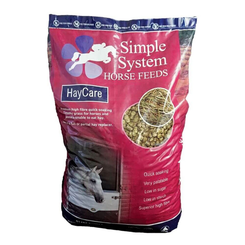 Simple System Hay Care Timothy Grass Nuts 20kg - Percys Pet Products