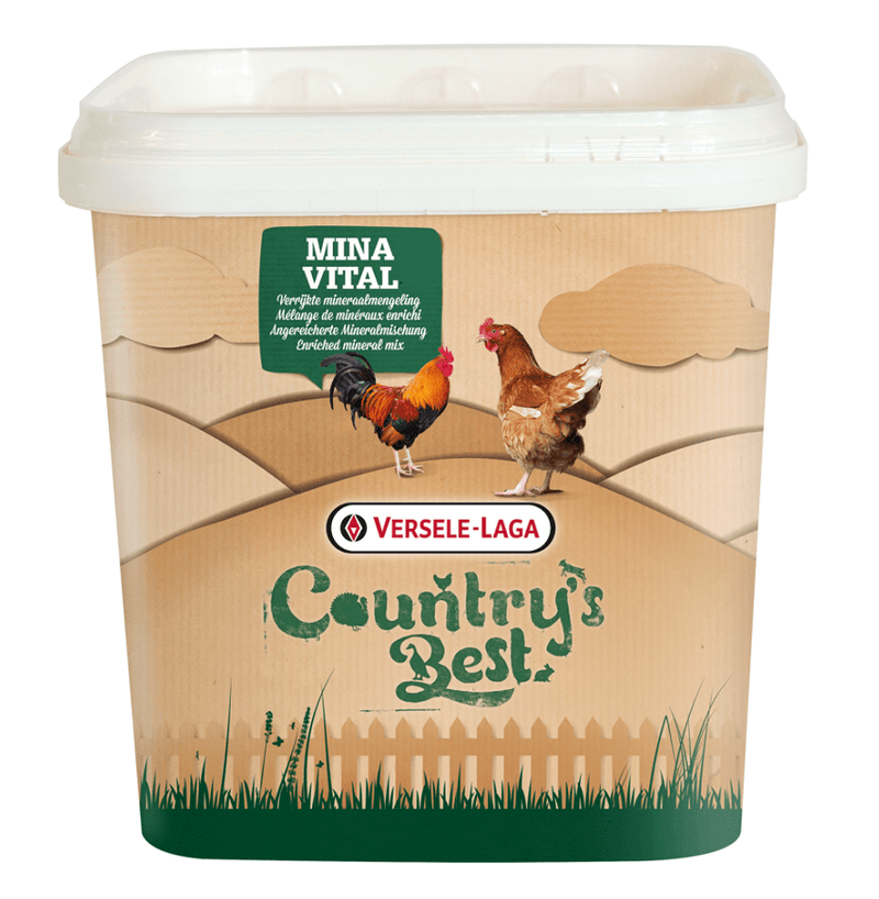 Versele-Laga Countrys Best Mina Vital Poultry Feed 4kg - Percys Pet Products