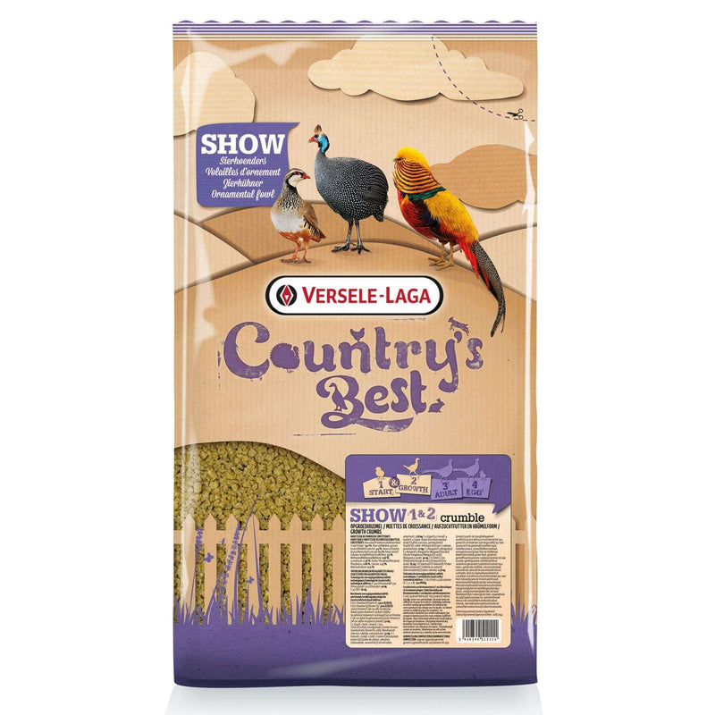 Versele-Laga Countrys Best Show 1 & 2 Starter Crumble 5kg - Percys Pet Products