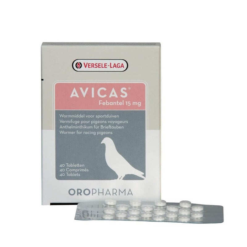 Versele Laga Oropharma Avicas Tablets x 40 - Percys Pet Products