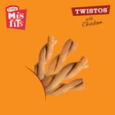 Pedigree Misfits Twistos with Chicken Dog Treats 105g x 18 Packs | Percys Pet Products