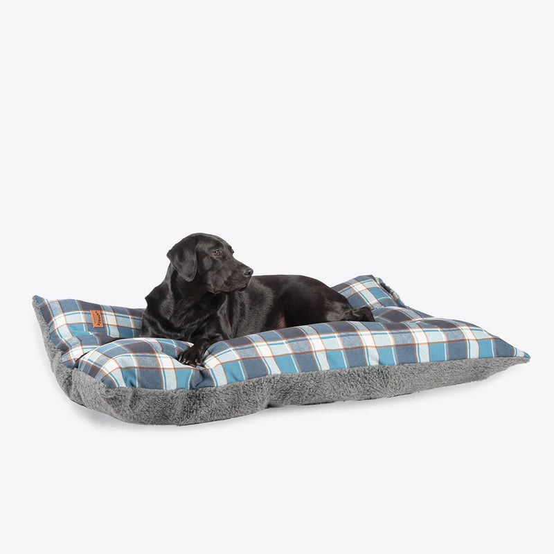 Buy FatFace Fleece Check Deep Dog Bed - Percys Pet Products