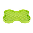 SloDog Slow Feeder Dog Plate Green