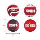 Buy KONG Signature Ball 4-Pack Dog Toy - Percys Pet Products
