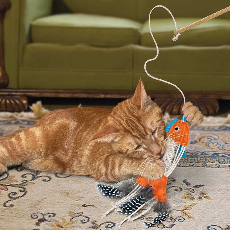Buy KONG Naturals Teaser Fish Cat Toy - Percys Pet Products