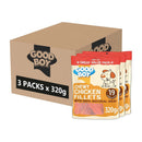 Good Boy Chewy Chicken Fillets Dog Treats 320g x 3 Packs | Percys Pet Products