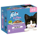 Felix Pouch Kitten Mixed Selection with Chicken in Jelly 48 x 100g - Percys Pet Products
