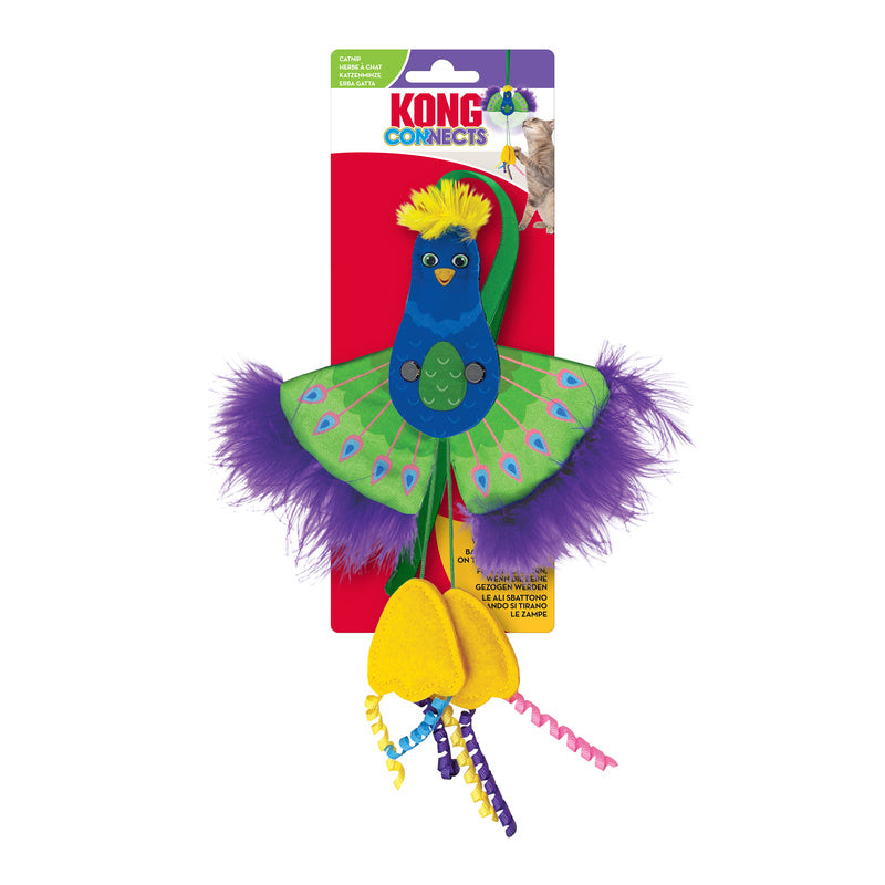 Buy KONG Connects Peacock Catnip Cat Toy | Percys Pet Products