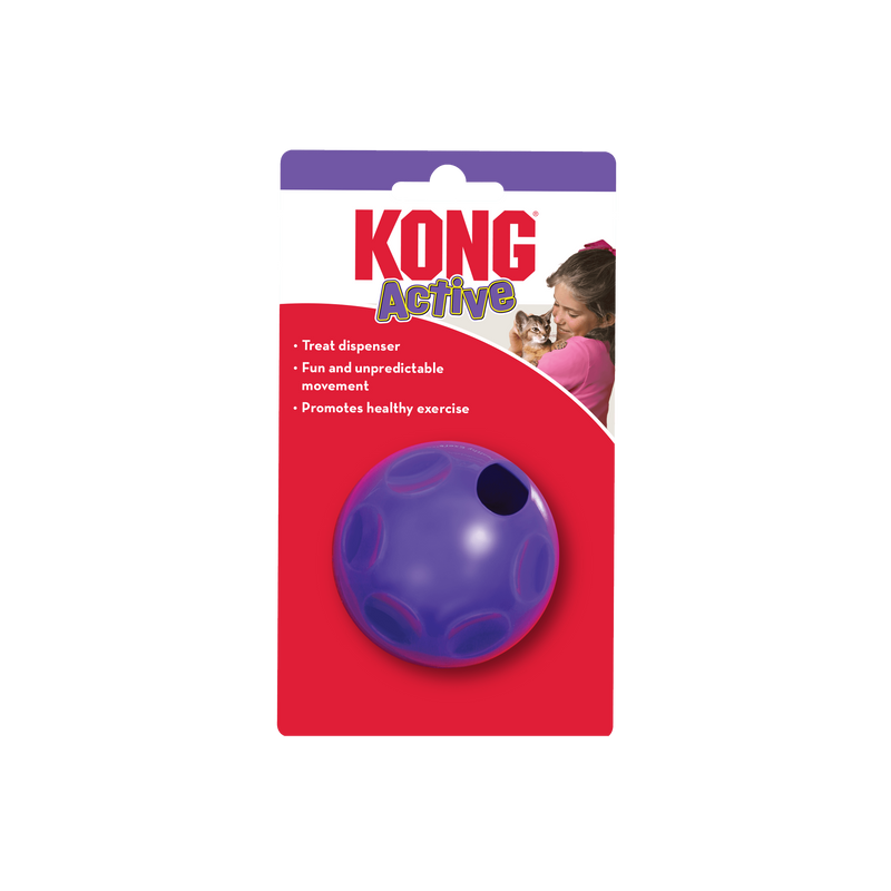 KONG Treat Ball Interactive Cat Toy - Percys Pet Products