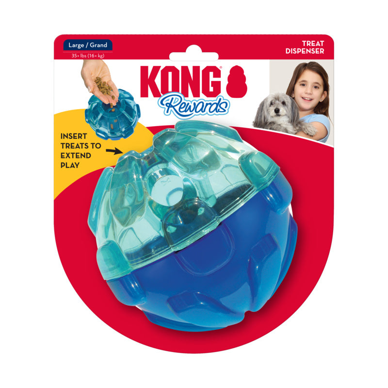 KONG Rewards Treat Dispensing Dog Ball - Large - Percys Pet Products