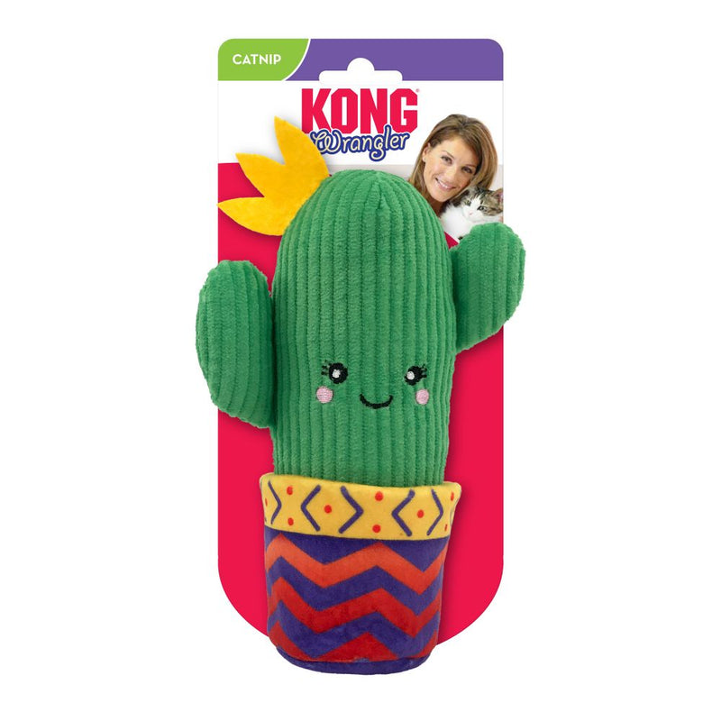 KONG Wrangler Cactus Cat Toy with Catnip