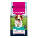 Eukanuba Small & Medium Adult Dry Dog Food Salmon & Barley 12kg - Percys Pet Products