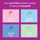 Whiskas Senior 7+ Fish Favourites in Jelly Cat Food 85g x 48