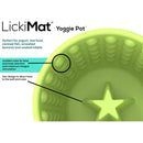 LickiMat Yoggie Pot Boredom Buster Feeder for Dogs - Percys Pet Products