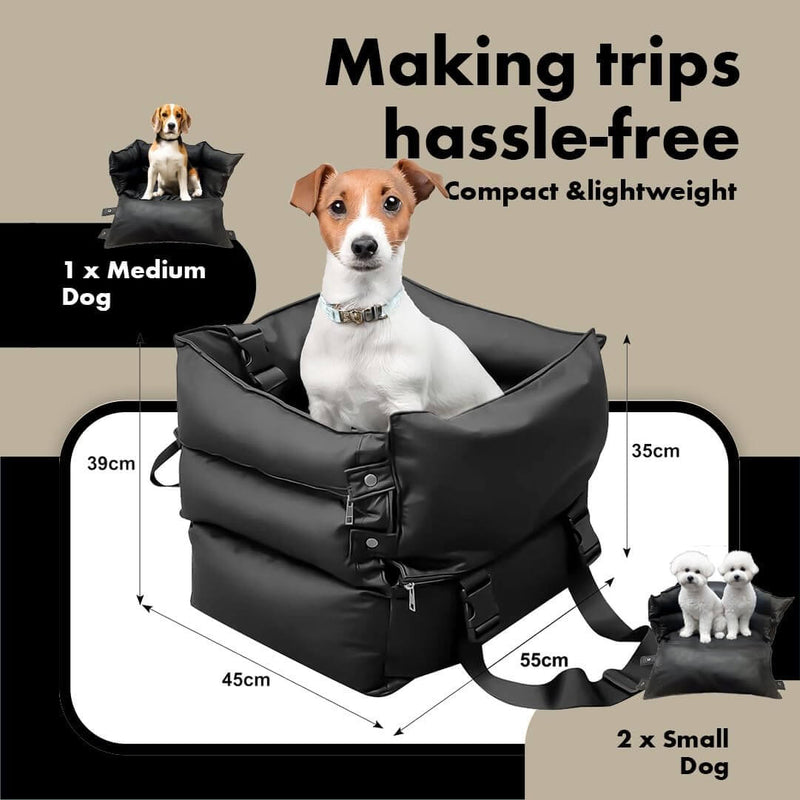 Buy Deluxe Padded Dog Car Booster Seat - Percys Pet Products
