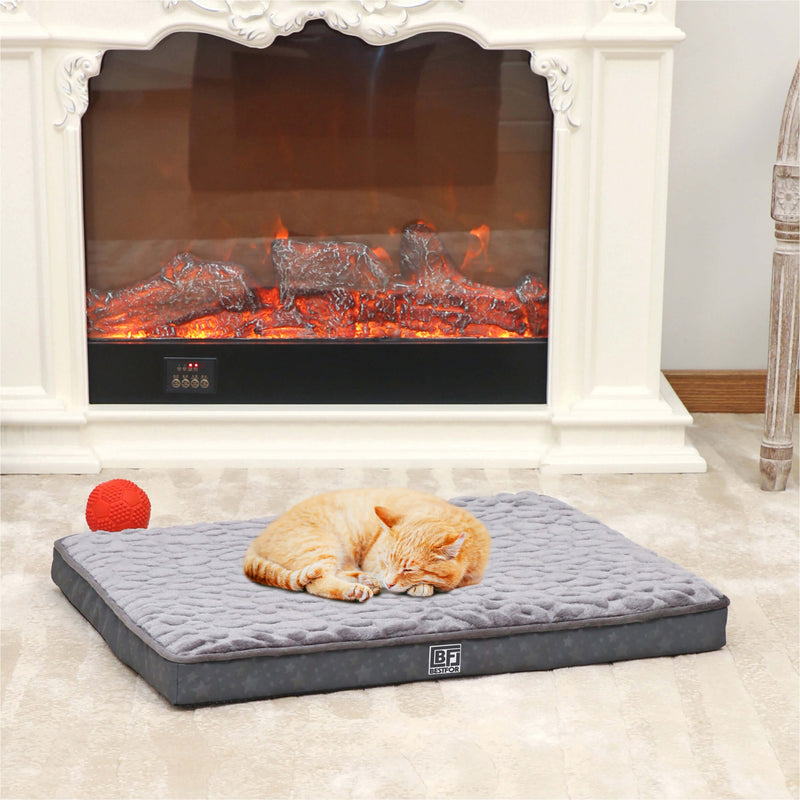 Bestfor Dog Bed with Charcoal Infused Eggcrate Memory Foam