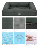 Waterproof Dog Bed with Cooling Gel Infused Memory Foam | Percys Pet Products