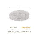 Scruffs Alpine Faux Fur Cat Bed - Percys Pet Products