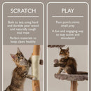Scruffs Alpine Rockies Cat Scratching Post - Percys Pet Products