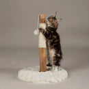 Scruffs Alpine Andes 'My First' Cat Scratching Post - Cream - Percys Pet Products