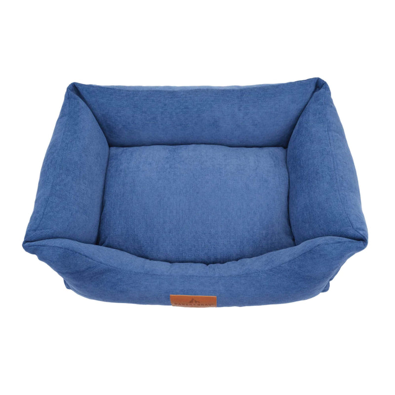 Baker & Bray Eco Luxe Orthopaedic Luxury Dog Bed - Regal Blue