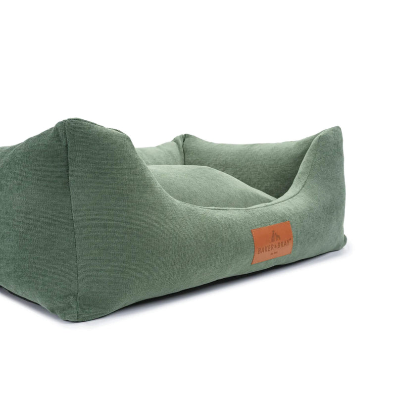 Baker & Bray Eco Luxe Orthopaedic Luxury Dog Bed - Sage Green