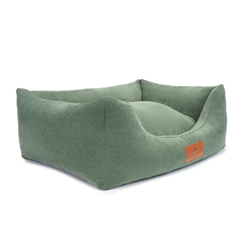 Baker & Bray Eco Luxe Orthopaedic Luxury Dog Bed - Sage Green