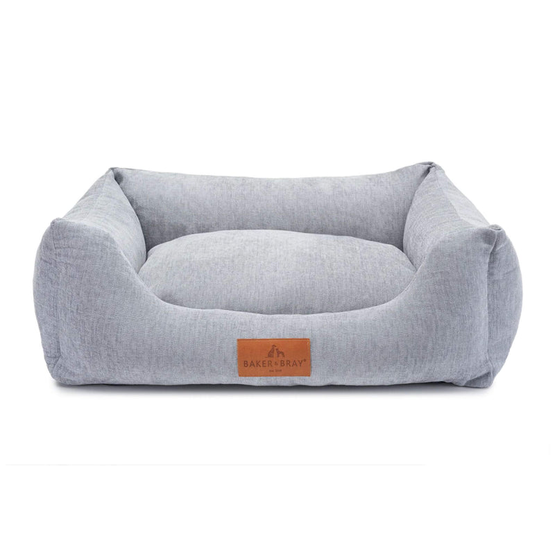 Baker & Bray Eco Luxe Orthopaedic Luxury Dog Bed - Stone Grey