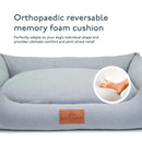 Baker & Bray Eco Luxe Orthopaedic Luxury Dog Bed - Peach Fuzz