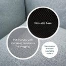 Baker & Bray Eco Luxe Orthopaedic Luxury Dog Bed - Stone Grey