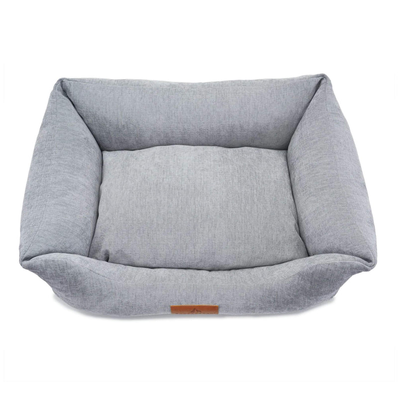 Baker & Bray Eco Luxe Orthopaedic Luxury Dog Bed - Stone Grey