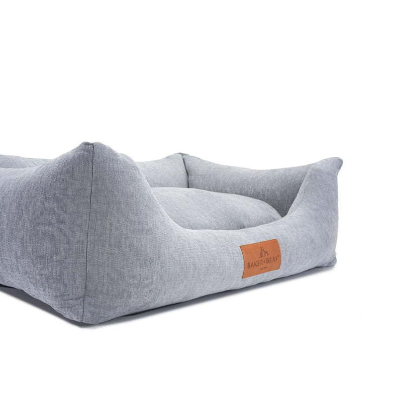 Baker & Bray Eco Luxe Orthopaedic Luxury Dog Bed - Stone Grey