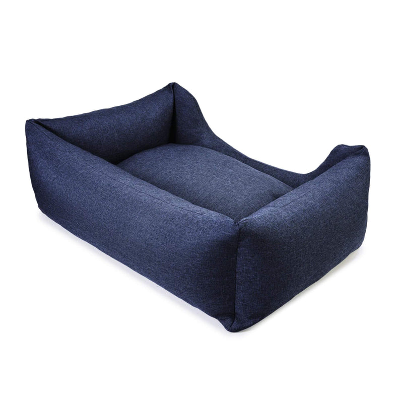 Baker & Bray Eco Luxe Orthopaedic Luxury Dog Bed - Navy Blue