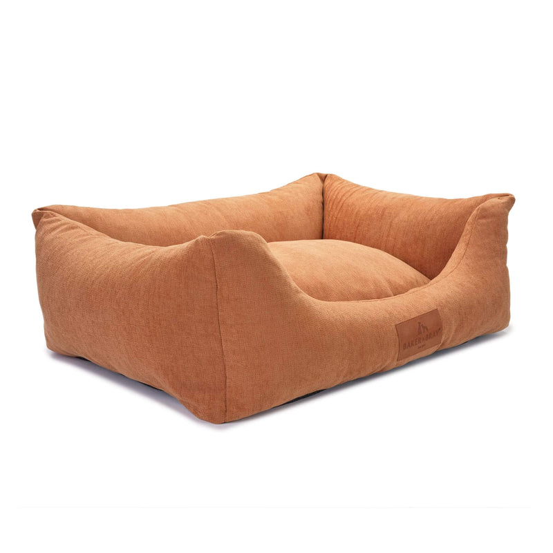 Baker & Bray Eco Luxe Orthopaedic Luxury Dog Bed - Peach Fuzz