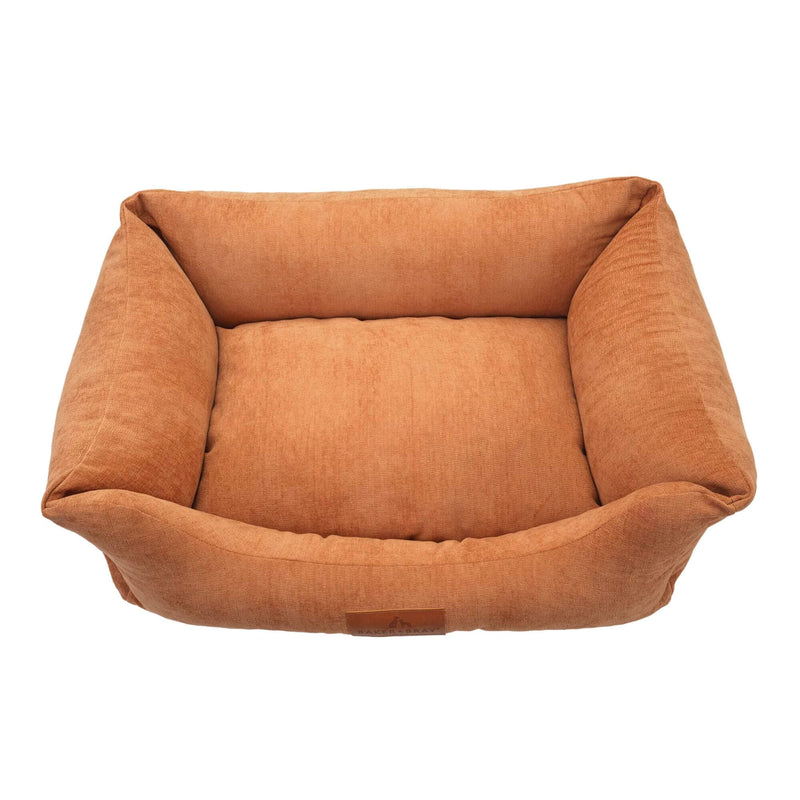 Baker & Bray Eco Luxe Orthopaedic Luxury Dog Bed - Peach Fuzz