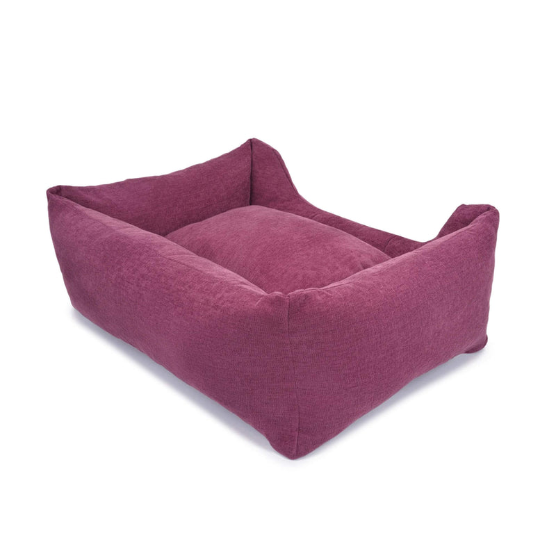 Baker & Bray Eco Luxe Orthopaedic Luxury Dog Bed - Rhubarb Red